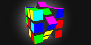 Intuitive 3D Rubik Cube with Three.js